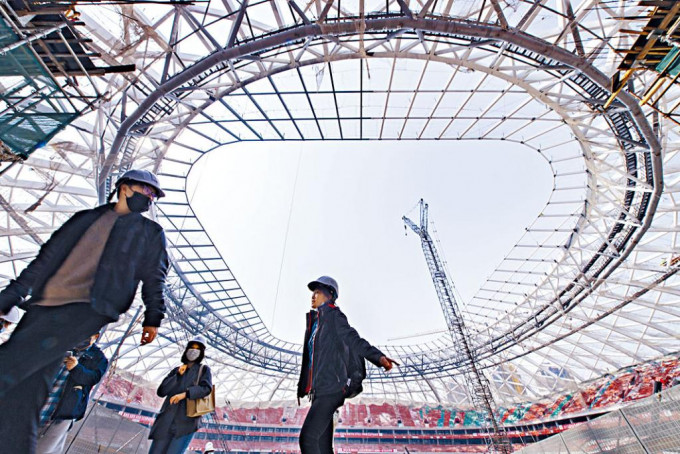 北京工人體育場即將完成改建，原定為亞洲盃開幕式場館。
