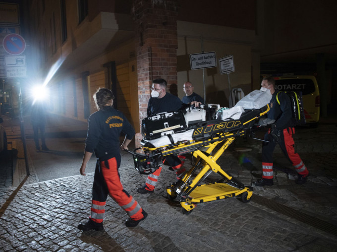 德国首都柏林附近一家医院发生命案，造成4死1重伤。AP图片