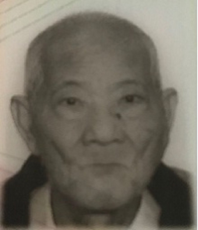76歲男子鄒敏韶。警方提供