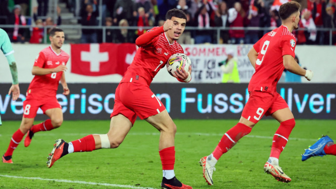 安杜尼于8场欧国外攻入6球，属瑞士首席射手。Reuters