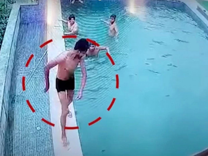 印度男因滑脚从酒店顶楼泳池堕楼身亡。