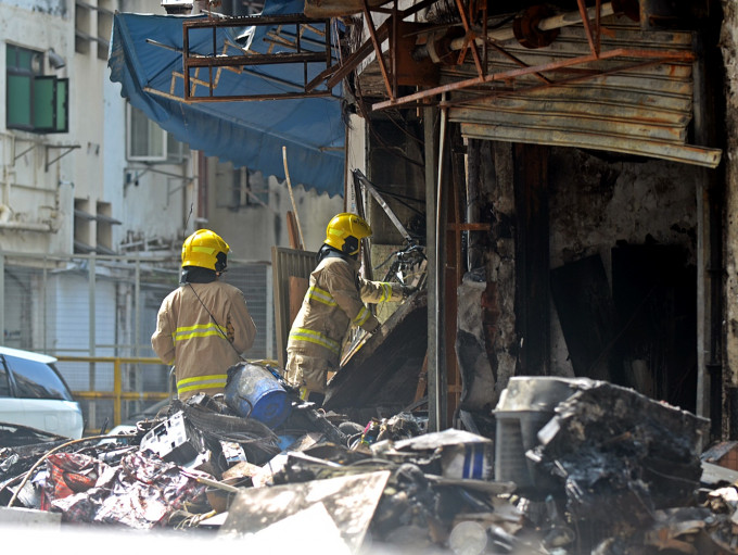 2015年的環鳳街車房爆炸案釀成3死悲劇。資料圖片