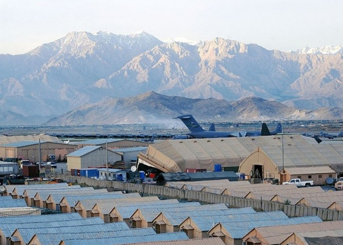 巴格蘭（Bagram）空軍基地。（網圖）