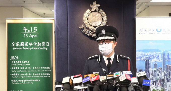邓炳强指责有传媒利用误导不实报道煽动仇恨分化。