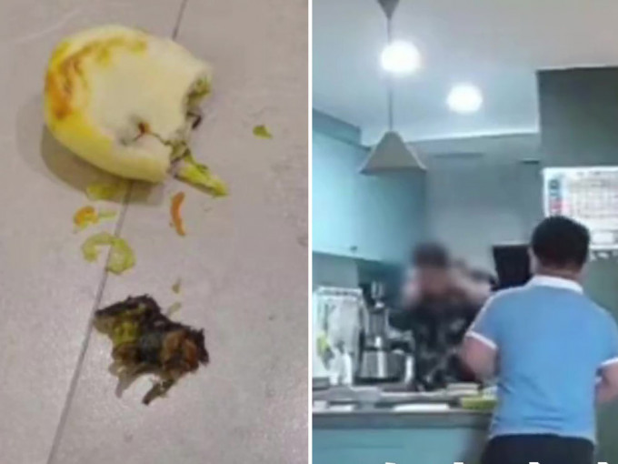 福州男吃菜包惊见半只老鼠在包内，吓得整个人跳了起来。