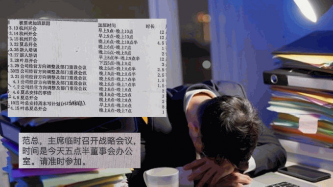 公司拒为收工开会、周末出差培圳支付加班费，上海男提告胜诉。 iStock/组图
