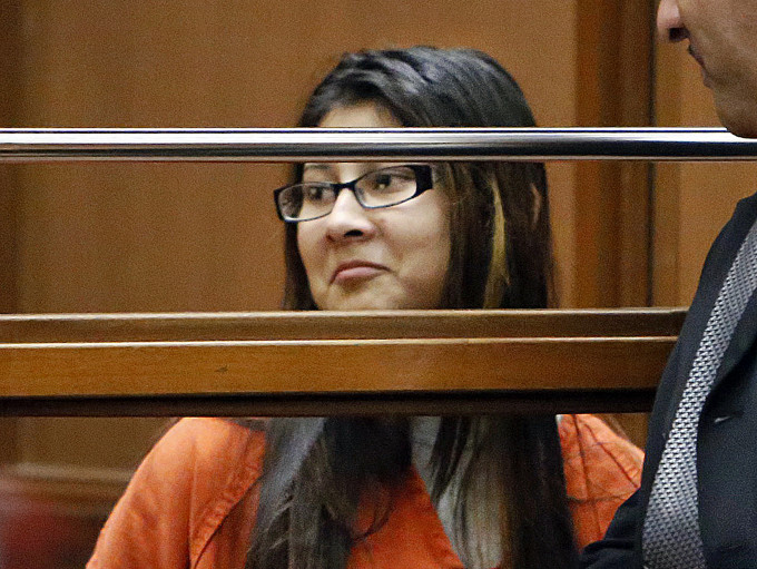 20岁女被告格雷罗被法庭重判终身监禁。AP