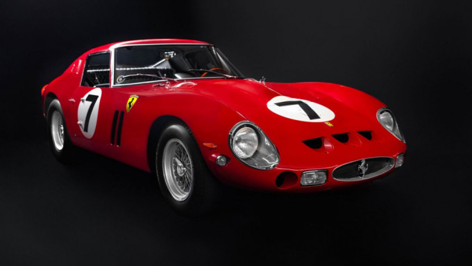 1962 Ferrari 250 GTO逾4亿成交，成最贵法拉利经典车款。网上图片