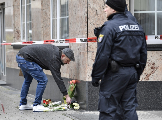 德国西部小城哈瑙市周三深夜发生连环枪击案。AP