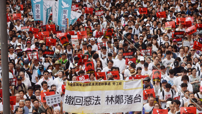 香港反修例示威獲選為「好事」之一。