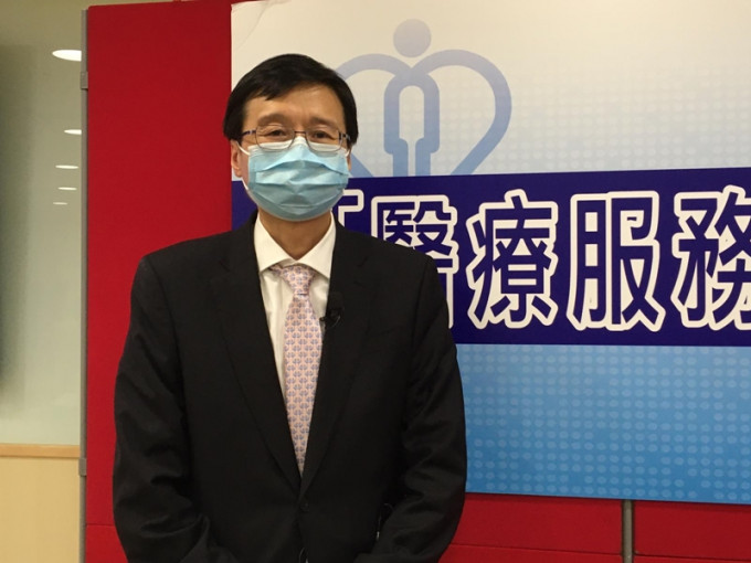 香港癌症資料統計中心總監黃錦洪。