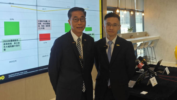 GUM常务董事陈锐隆及GUM策略及投资分析师云天辉。