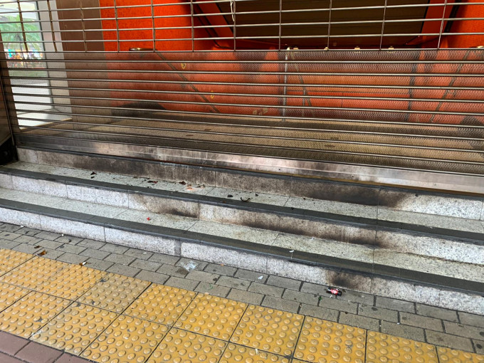 荔枝角站被人投掷汽油弹，港铁提供