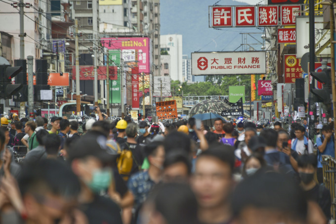 有网民明日发起两个集会和游行。资料图片