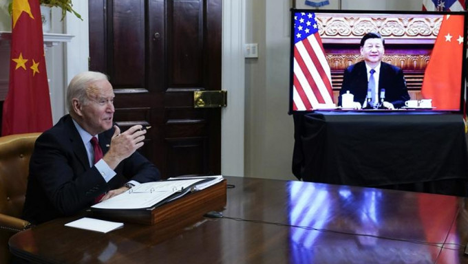 白宫指拜习通话旨为维护深化沟通。AP资料图片