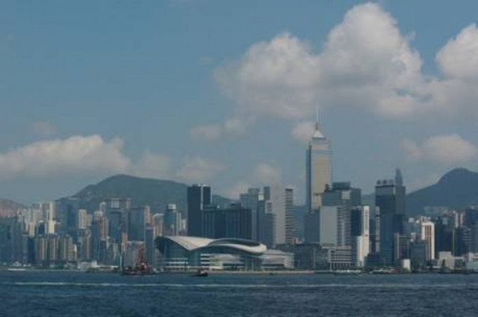 香港連續4年落後上海，繼續排名第二。