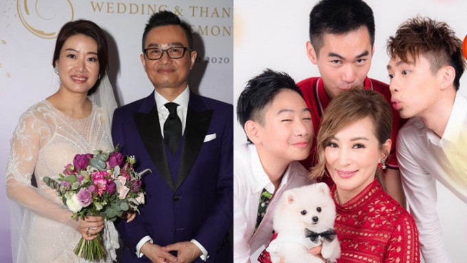 刘坤铭今日再婚，3名儿子却唔见影。
