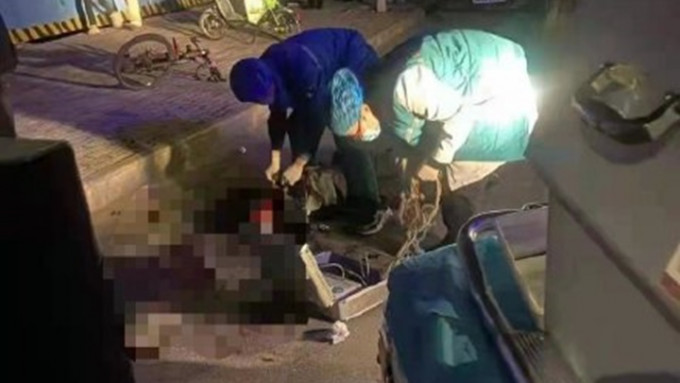 河南安阳日前发生街头斩童案，酿成2死1伤。网上图片