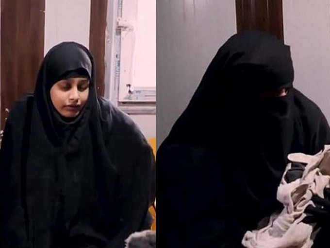出走叙利亚加入极端组织伊斯兰国并诞下儿子的英国少女贝居姆遭英国政府褫夺公民身分。(网图)