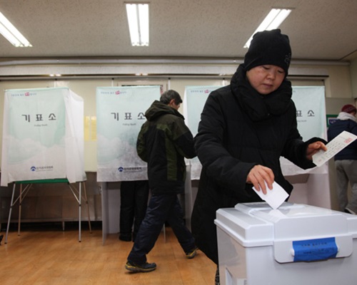 消息指南韓政府初步決定於5月9日舉行下一屆總統選舉。資料圖片