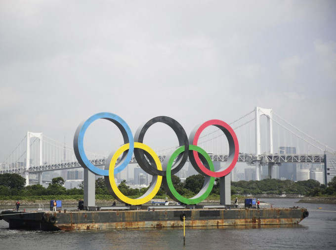 东京奥组委指，圣火传递将从明年3月25日起举行。AP
