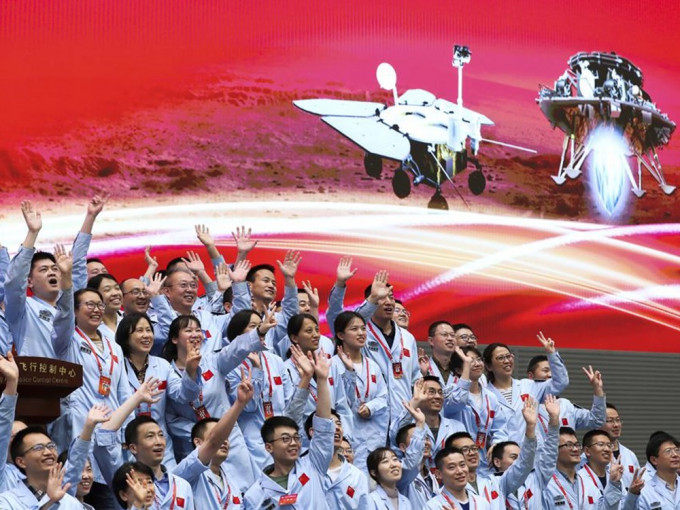 中國計劃在2033年展開載人火星探測任務。美聯社資料圖片