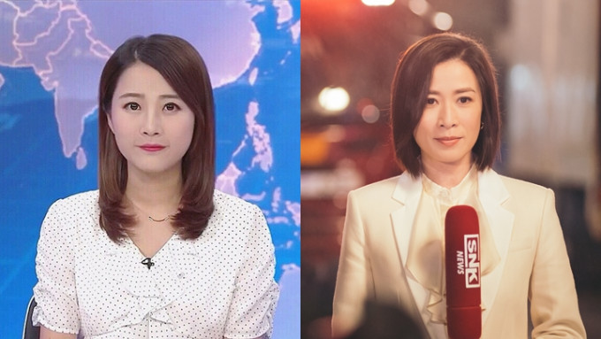 前TVB主播温荞菲贴出与佘诗曼合照。