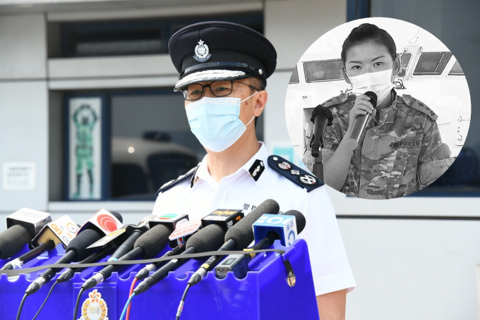 萧泽颐昨日率领香港警方代表团前往深圳，提到林婉仪殉职一事。资料图片