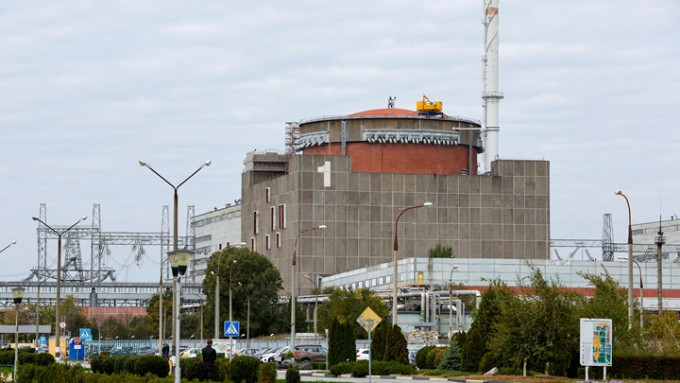 乌克兰国家能源公司指控俄军正在扎波罗热核电厂进行不明工程。路透社资料图片