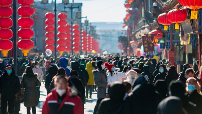 今年春节市民再人潮。