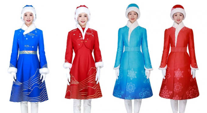 冬奧會和冬殘奧會公布禮儀服設計。網上圖片