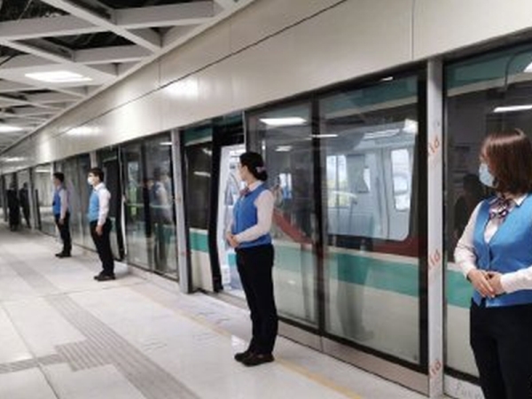 深圳地铁6号及10号线进入试运阶段。(网图)