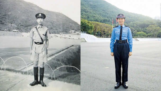學院操場連繫數代人 警察家族傳承守護香港心：不要小看自己角色。警方圖片