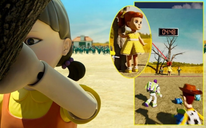 《Toy Story》版嘅一二三木頭人超可愛。