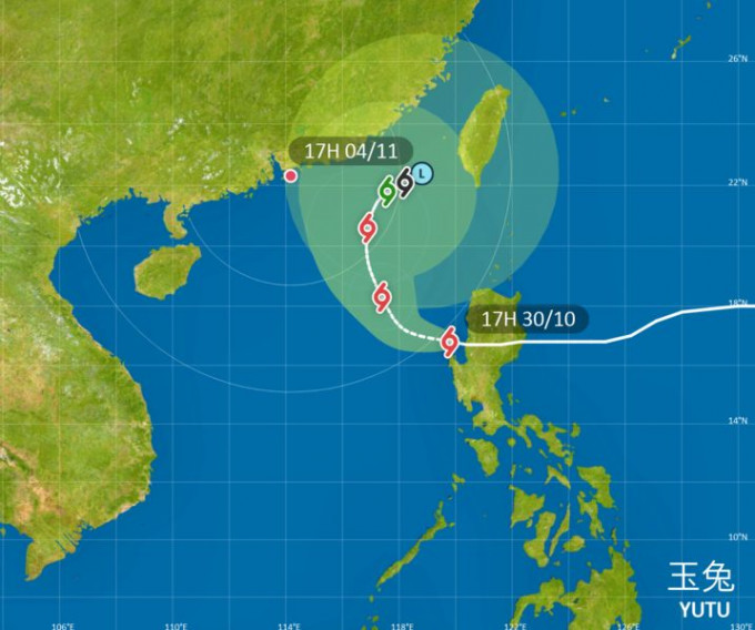 天文台會在明早考慮是否發出一號戒備信號。