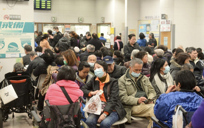 本港公立医院急症室昨日有6150人次求诊。 资料图片