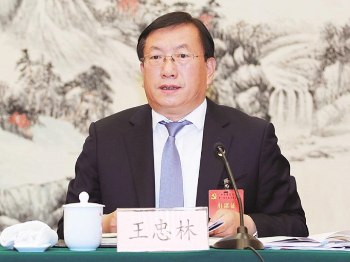 王忠林出任湖北副省長及代理省長。網圖