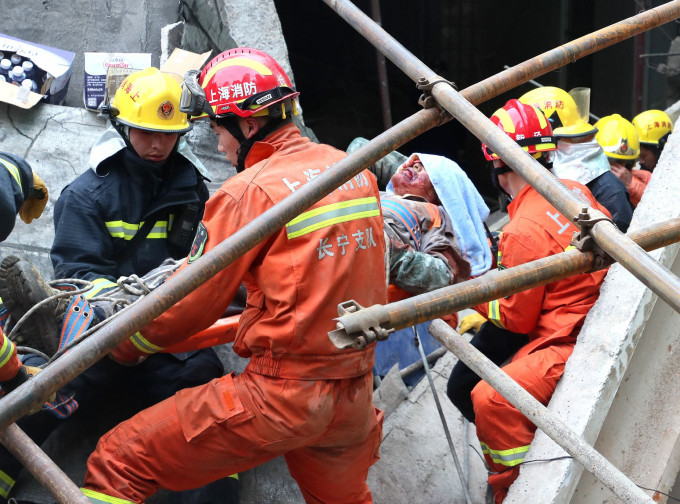 事故導致10人死亡。新華社圖片