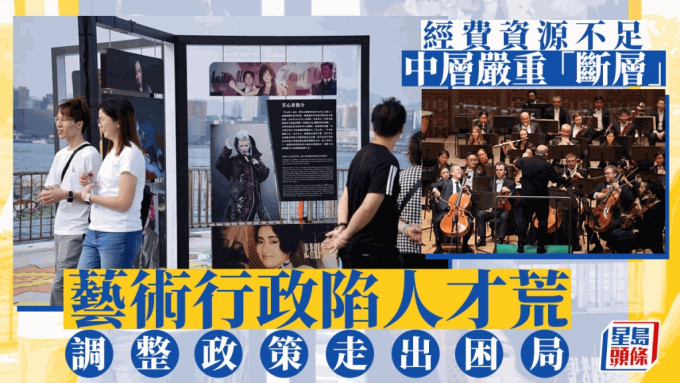 本港銳意發展為中外文化藝術交流中心，藝術團體盼當局投放更多資源培訓藝術行政人員。