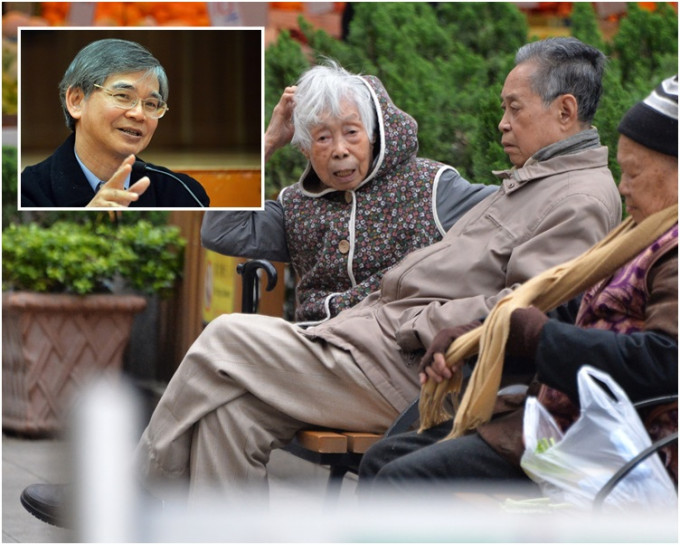 羅致光指香港將面臨人口高齡化的挑戰。