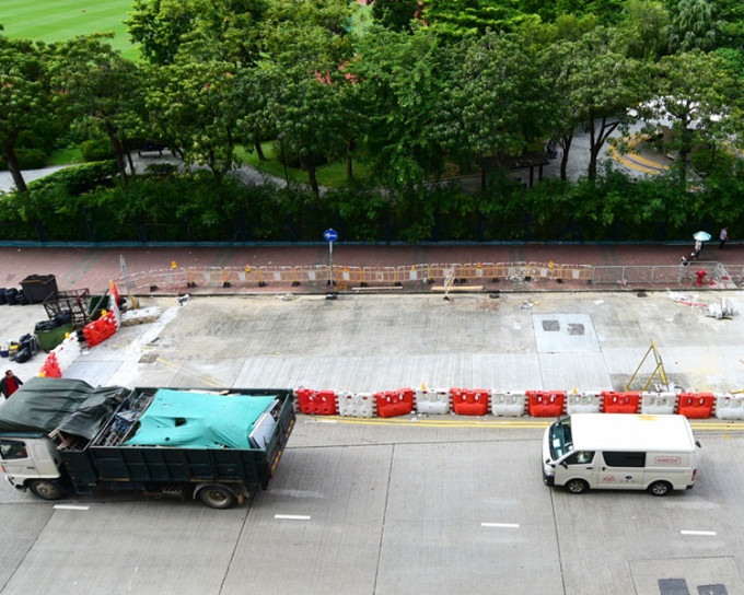 申诉专员批运输署无跟进兴华街部分路面封闭事件。政府新闻处图片