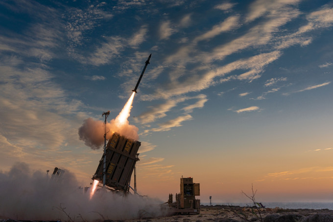 美国早在10年前已开始资助以色列发展「铁穹」导弹防御系统。互联网图片