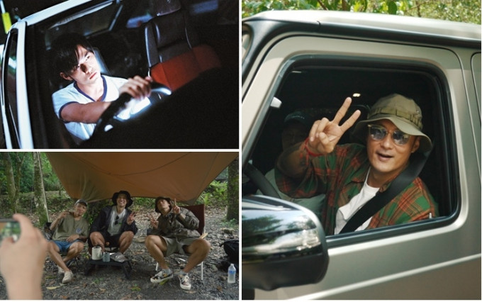 余文樂在最新一集自家影片中，首次在郊區露營。