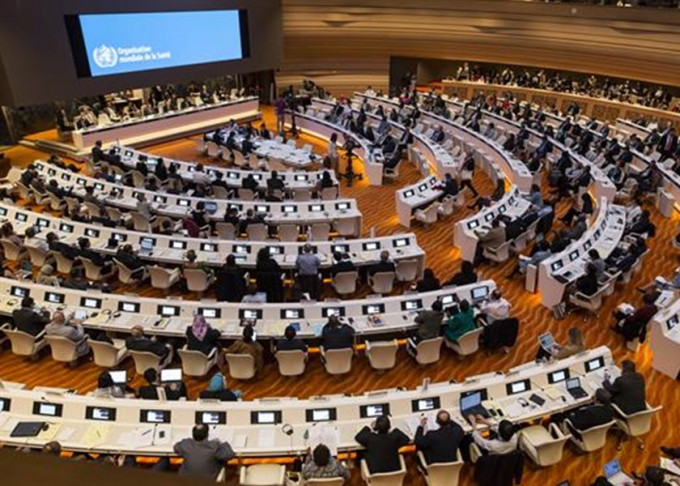 台湾未获邀参与世界卫生大会。世卫网站图片