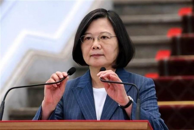 台湾蔡英文总统促港府同意台警押解陈同佳。网上图片