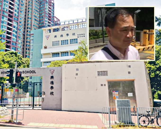 前校長男助理張錦輝，被控10項「未經准許而逗留在學校內」。