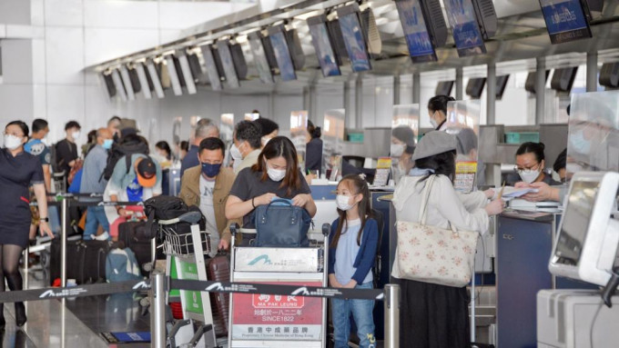 调查指71%香港旅客计画未来12个月内旅游。资料图片