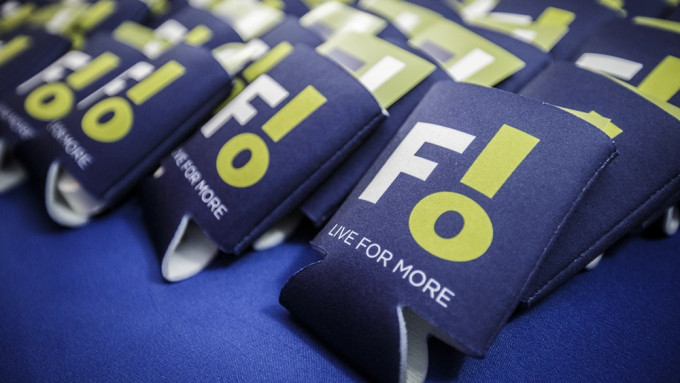 佛罗伦斯市的新标志「F!」。美联社图片