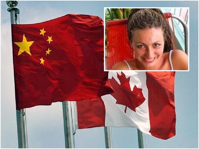 第3名被中方拘留的加拿大人，为女教师莎拉．麦克弗。网图