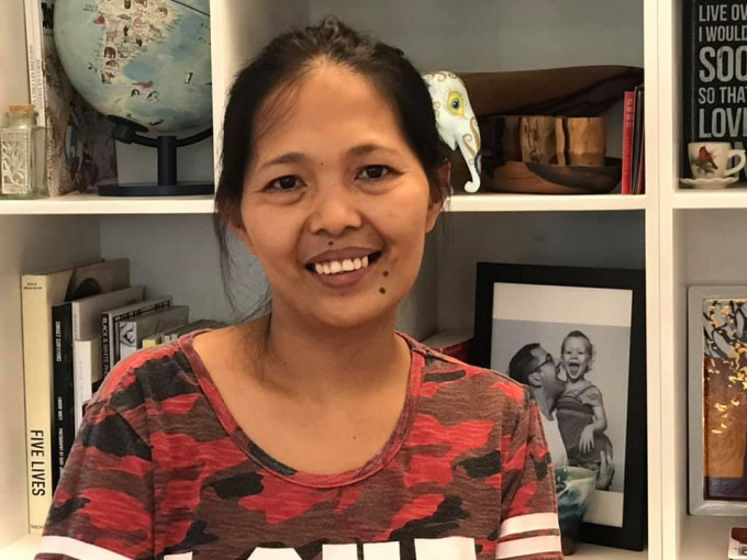 Allas获得胞妹在香港雇主Jessica出钱协助医疗费及在菲律宾买屋做小生意。Support for Baby Jane Allas图片